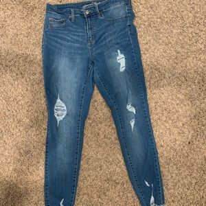 Universal thread jeans.